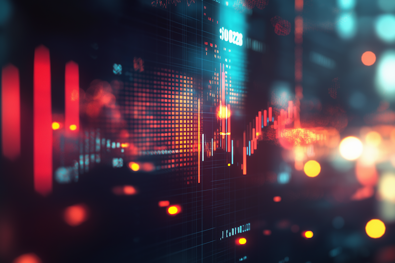 Professional financial planning consultation with charts and analysis